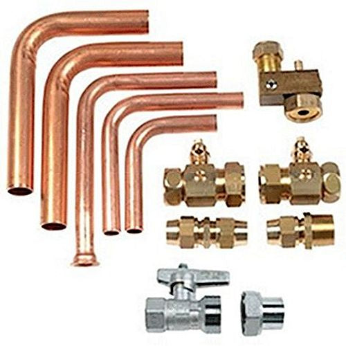 SET DE RACCORDEMENT VC/VCW VAILLANT POUR CHAUDIERE MURALE AU GAZ + ROBINET DE GAZ / 306225