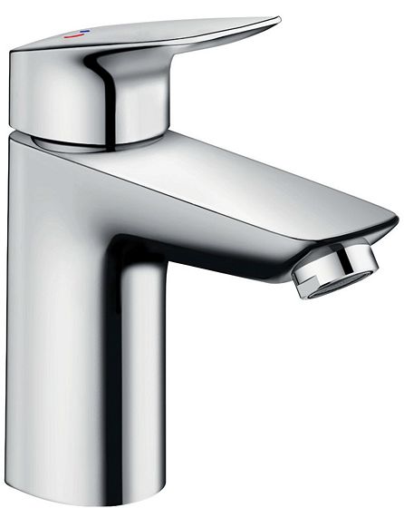 MITIGEUR LAVABO LOGIS 100 HANSGROHE COLDSTART VIDAGE AUTOMATIQUE CHROME / 71102000